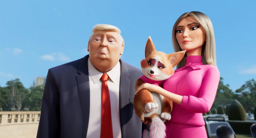 英国王室にトランプ大統領のそっくりさん登場！ アニメと侮るなかれ『ロイヤルコーギー レックスの大冒険』