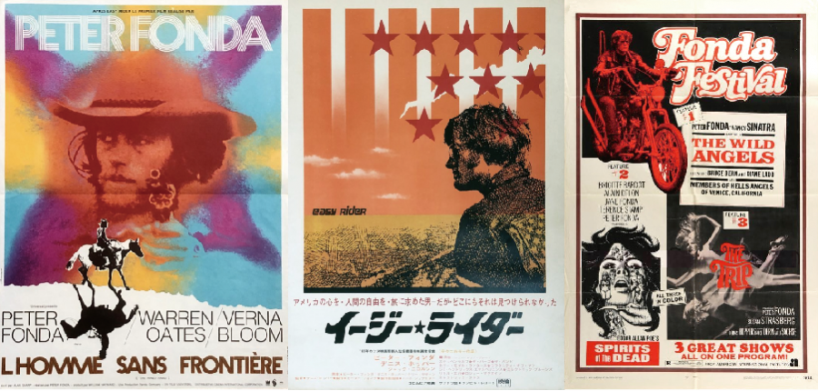 追悼ピーター・フォンダ ～『イージー★ライダー』50周年～ ポスターでたどる“キャプテン・アメリカ”の軌跡