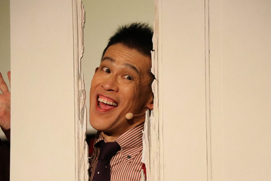 あのドアの割れ目から「あばよ！」『ドクター・スリープ』特別試写会で柳沢慎吾が“全力ひとりシャイニング”披露