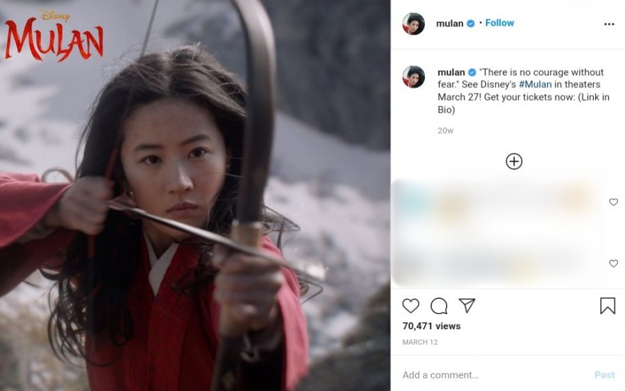 米ディズニー『ムーラン』実写版をDisney+で公開することを発表！