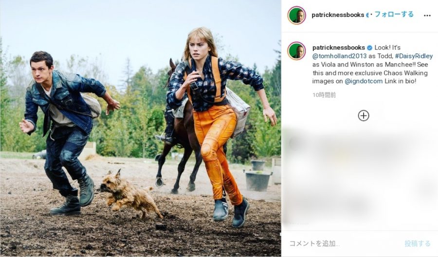トムホとデイジー・リドリーの逃走劇―― 最新SF『カオス・ウォーキング』のティーザー映像が公開！