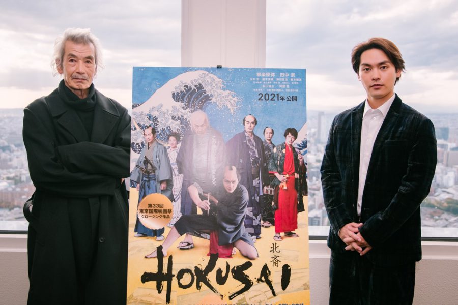 北斎の“波”はいかにして生まれたのか？ 映画『HOKUSAI』 葛飾北斎を演じた柳楽優弥と田中泯が語る「表現者としての生きざま」